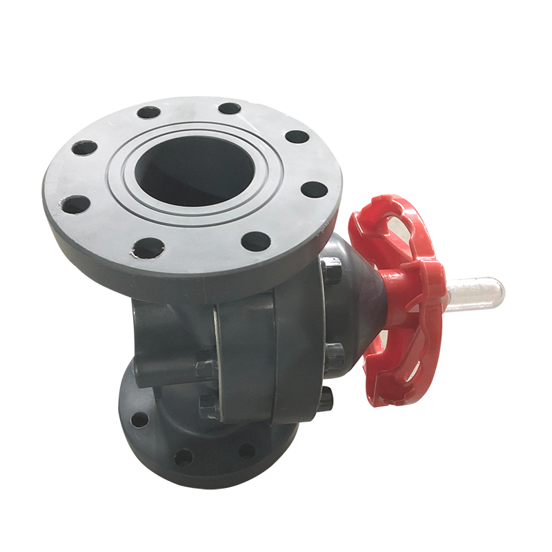 PPH法蘭(lan)隔膜(mo)閥